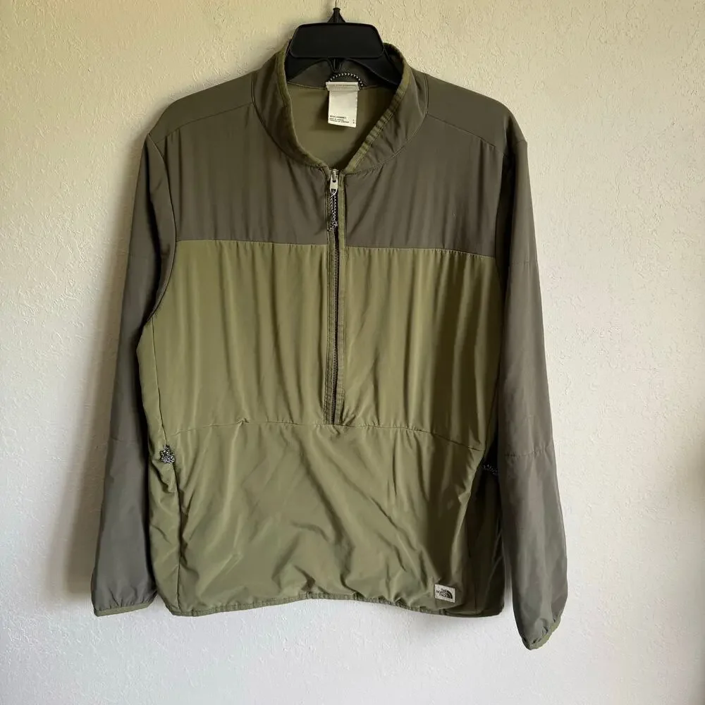 Men’s L Green The North Face Outdoor Sporty Gorpcore Outdoor Zip Up Jacket